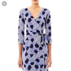 DVF Print Wrap Dress size 0